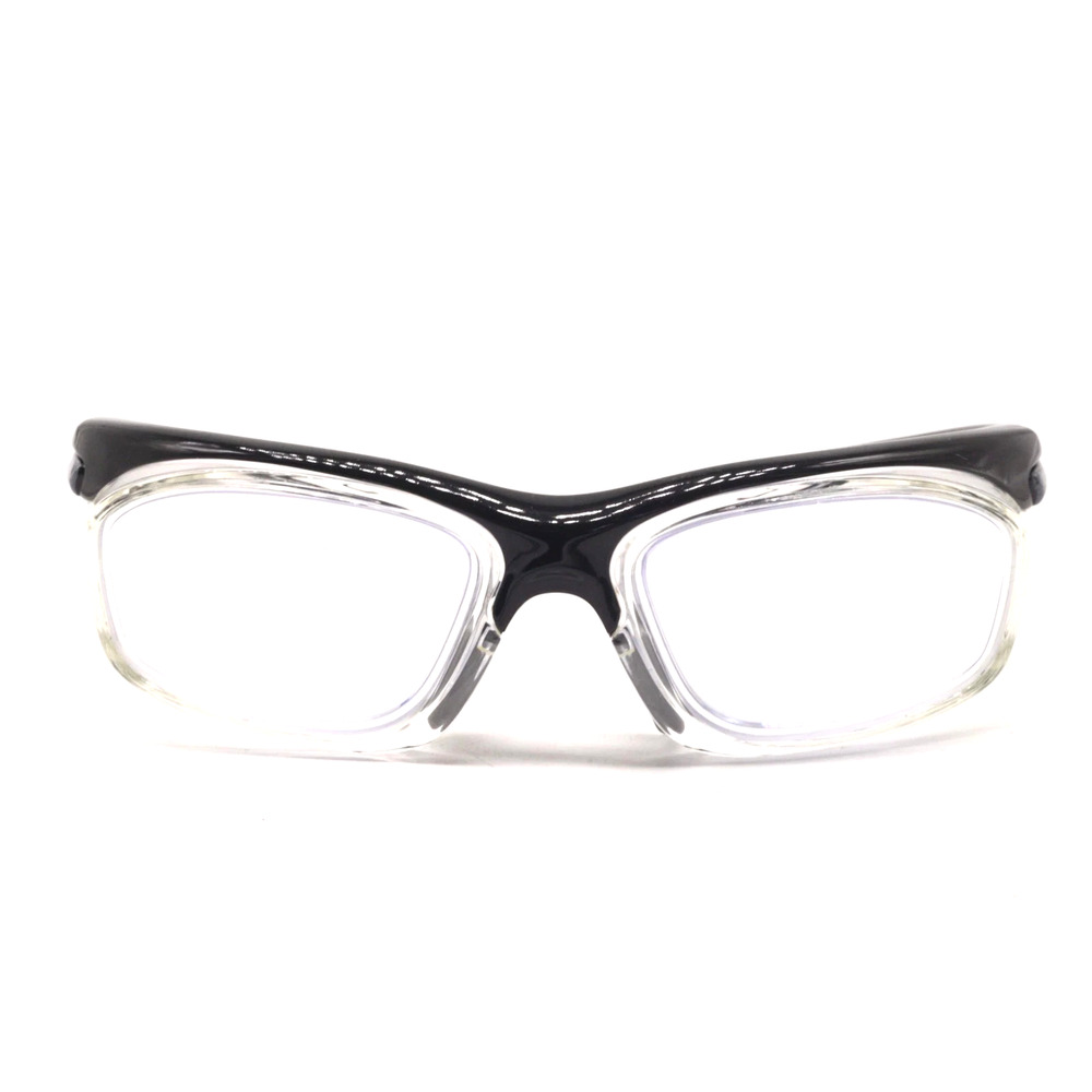 PENTAX A2500 BLACK CRYSTAL AUTHENTIC SAFETY EYEGLASSES FRAMES 55-19-131